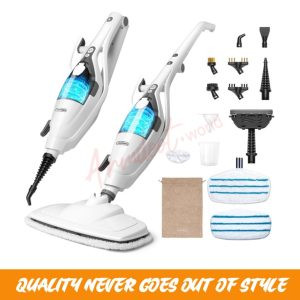 VonHaus 10-in-1 Steam Mop – 1500W Floor Steamer & Handheld Cleaner