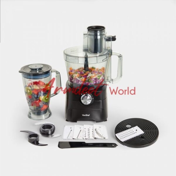 Food Processor With Blender 1000w {VonShef} Armdeot Interiors