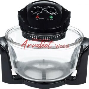 Andrew James Halogen Oven with Accessories & Recipes | 12L