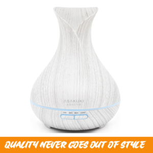 400ML Premium Essential Oil Diffuser, (White)