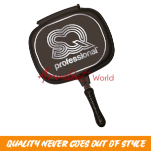 SQ Double Sided Pan – 32cm {BLACK}