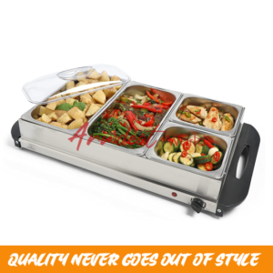 Vonshef 4 Pan Buffet Server - 7.5L