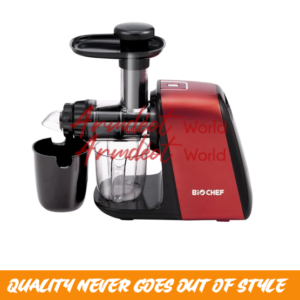 Slow Masticating Juicer Extractor – BIOCHEF {Red}