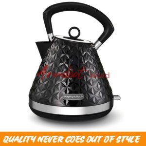 Morphy Richards Pyramid Electric Kettle, 1.5 litres {Black}