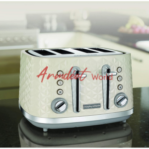 Morphy Richards Vector 4 Slice Toaster  -CREAM