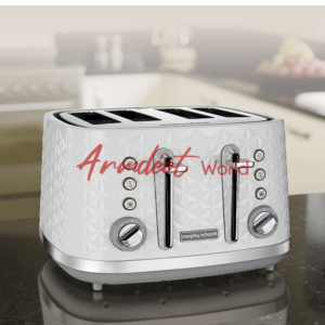 Morphy Richards Vector 4 Slice Toaster  -WHITE