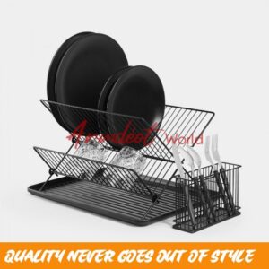 Matte Black Dish Drainer
