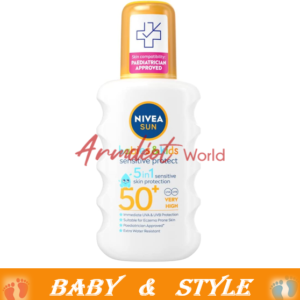 NIVEA SUN Kids Protect Sunscreen Spray with SPF 50+ (200ml)