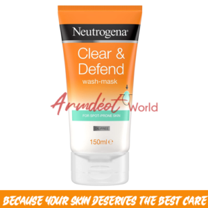Neutrogena Clear & Defend Wash-Mask, 150 ml