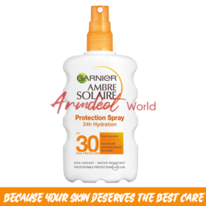 Garnier Ambre Solaire Ultra-Hydrating Sun Cream Spray SPF30 - 200ml