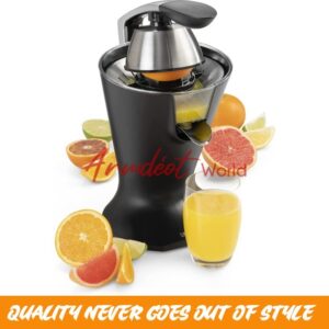 Princess Citrus Juicer Press, 300W -TULIP SHAPE