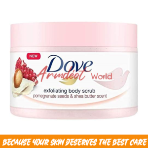 Dove Exfoliating Body Scrub Pomegranate Seeds and Shea Butter Scent 225ml
