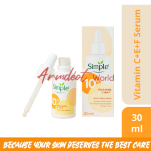 Simple Booster Serum - 10% Vitamin C+E+F 30ml