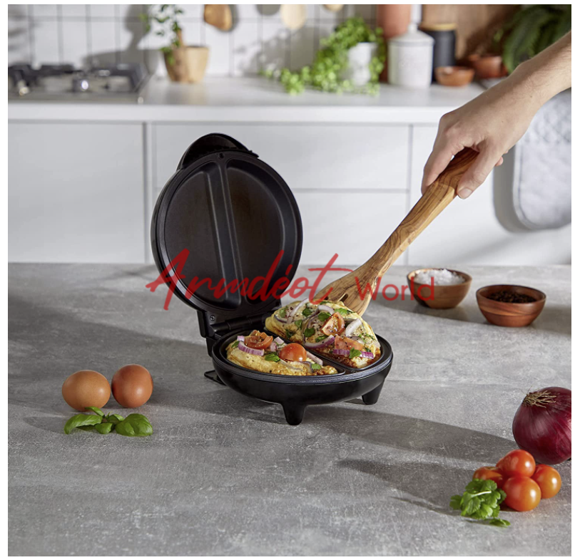 Non-Stick 750W Omelette Maker