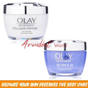 Olay bundle - Retinol 24 Night Cream 50ml & Collagen Peptide 24 Cream 50ml
