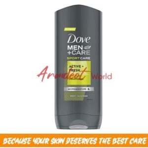 Dove body wash 400ml men's Shower Gel (Active + Fresh)
