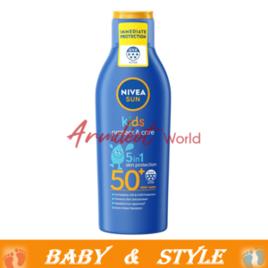 NIVEA SUN Kids Moisturising Sun Lotion SPF50+ (200 ml)