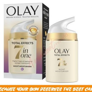 Olay 7 in 1 Anti Ageing Night Firming Moisturiser, 50 ml