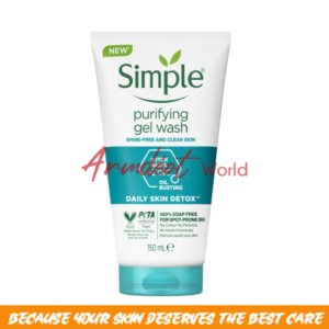 Simple Daily Skin Detox Purifying Face Wash - 150ml