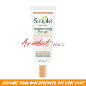 Simple Protect ‘n’ Glow Brightening Eye Gel - 25 ml