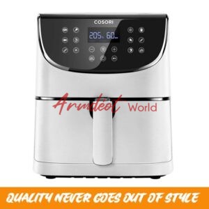 COSORI Air Fryer 5.5L with 11 Pre-sets {White}