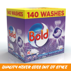 Ariel Bold Pods, 140 Washes