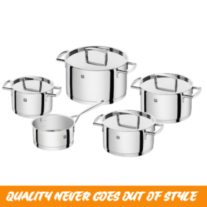 Zwilling 5-piece, Stainless Steel Pot-Set