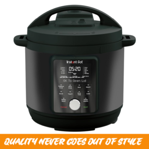Instant Pot Duo Plus with WhisperQuiet Multi-Cooker. 9-in-1 Smart Cooker