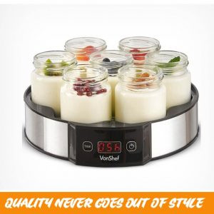 VONSHF Electric Yoghurt Maker with 7 Jars