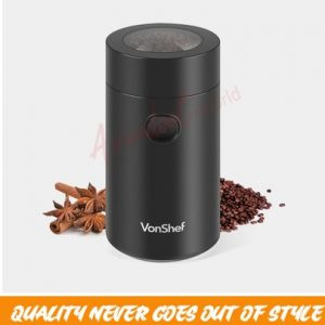 Vonshef Black Electric Coffee Bean Grinder