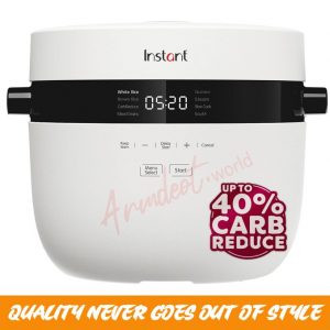 Instant Pot Electric Rice Cooker & Steamer, 5L (20 Cup)