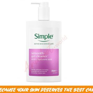 Simple Smooth+ Gel cleanser AHA + hyaluronic acid, 240ml