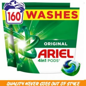 Ariel Original 4 in 1 Pods, 160 Wash