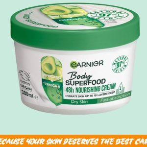 Garnier Body Superfood - Avocado + Omega 6, 380ml