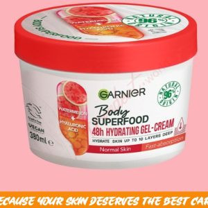 Garnier Body Superfood - Watermelon + Hyaluronic, 380ml