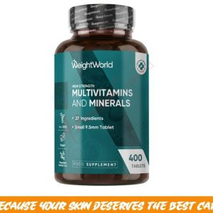 Multivitamins and Minerals Tablets, 400 Small Tablets